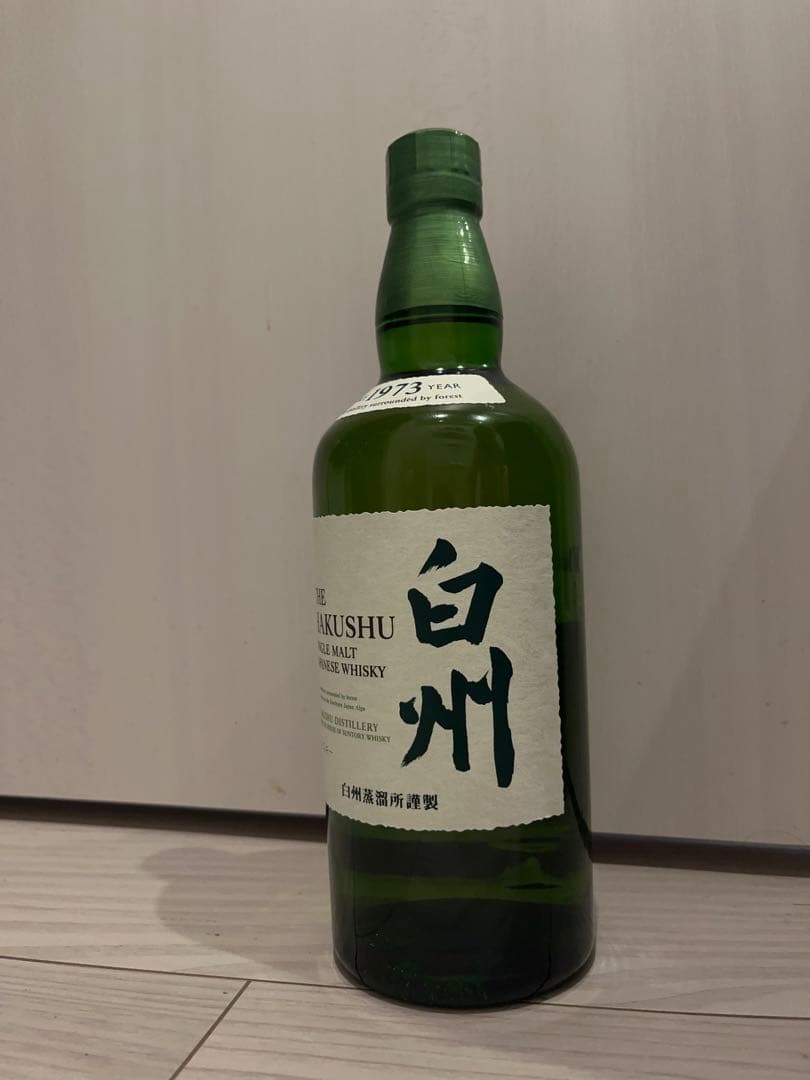 サントリー 白州 シングルモルト ウイスキー 43度 700ml 新品未開封