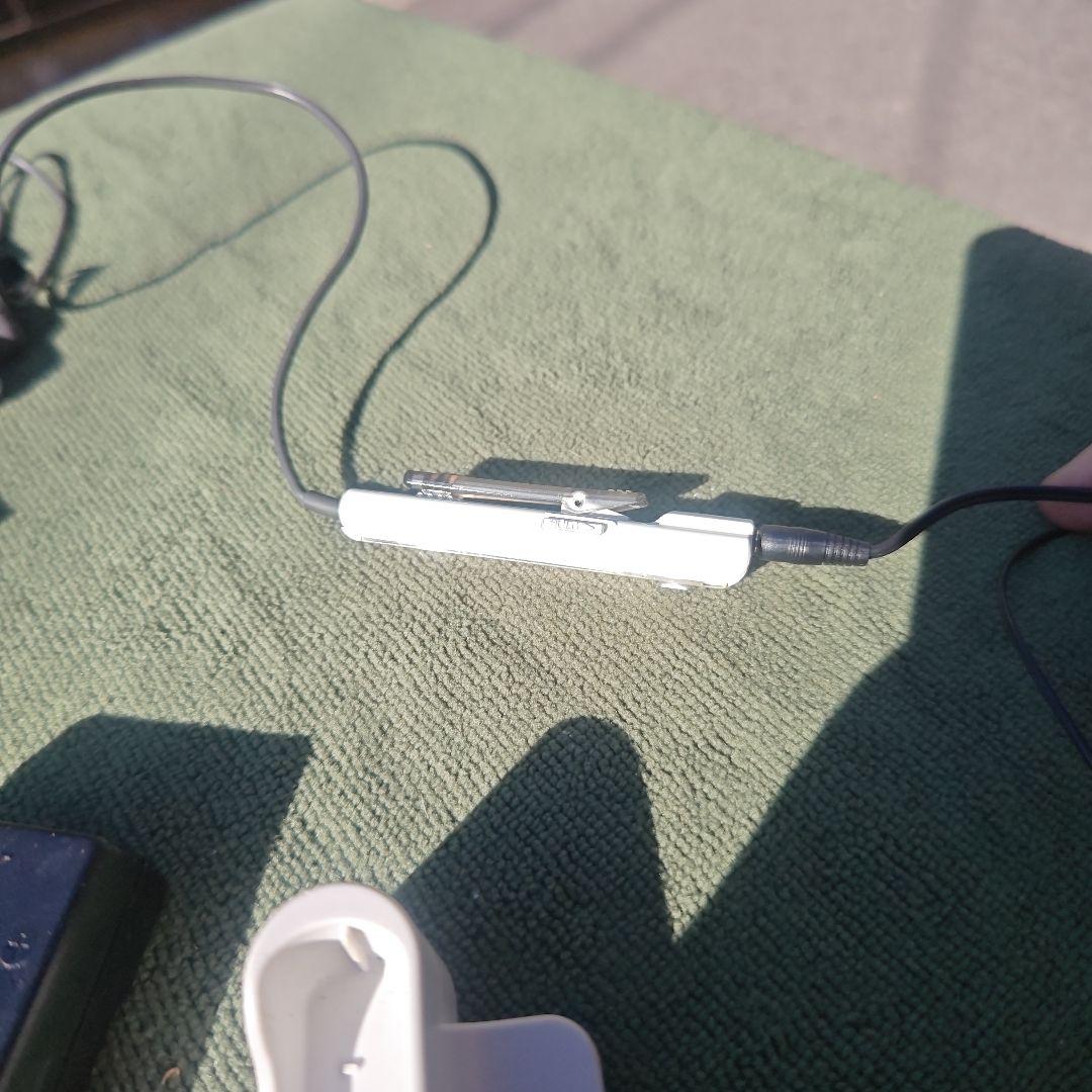 Panasonic ポータブルMDプレーヤー SJ-MJ100-S 充電器セット