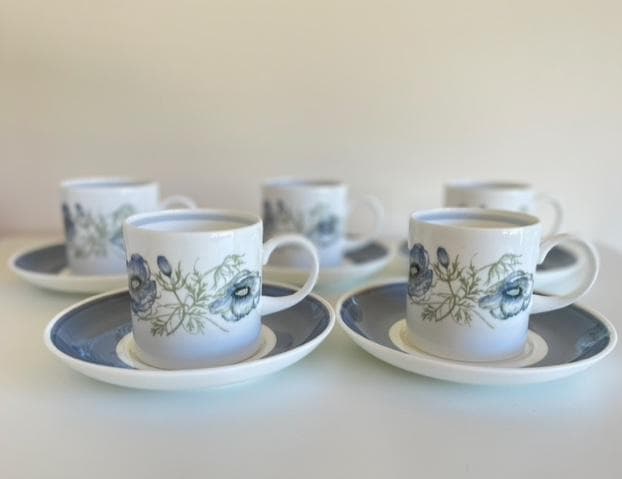 【美品、希少】 ウェッジウッド グレンミスト ティーセット