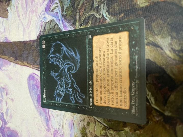 【レジェンド】 The Abyss 【イタリア語】【黒枠】【美品】