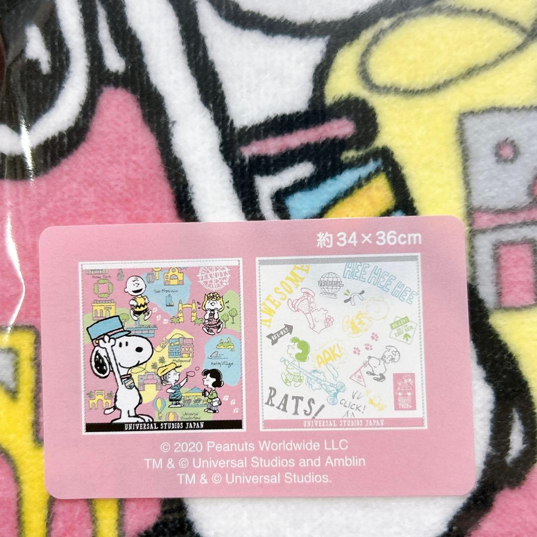 スヌーピー　ミニオン　フェイスタオル　タオル　大阪限定　USJ ユニバ