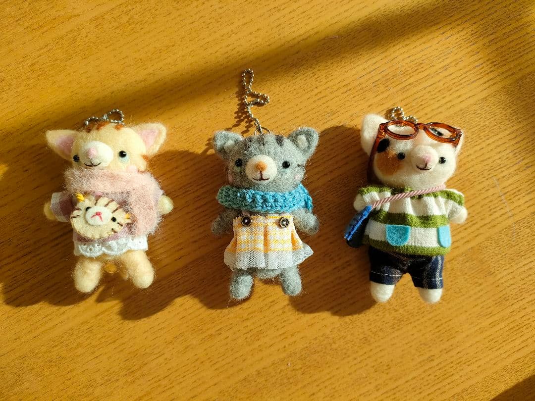 羊毛フェルト　動物 11匹