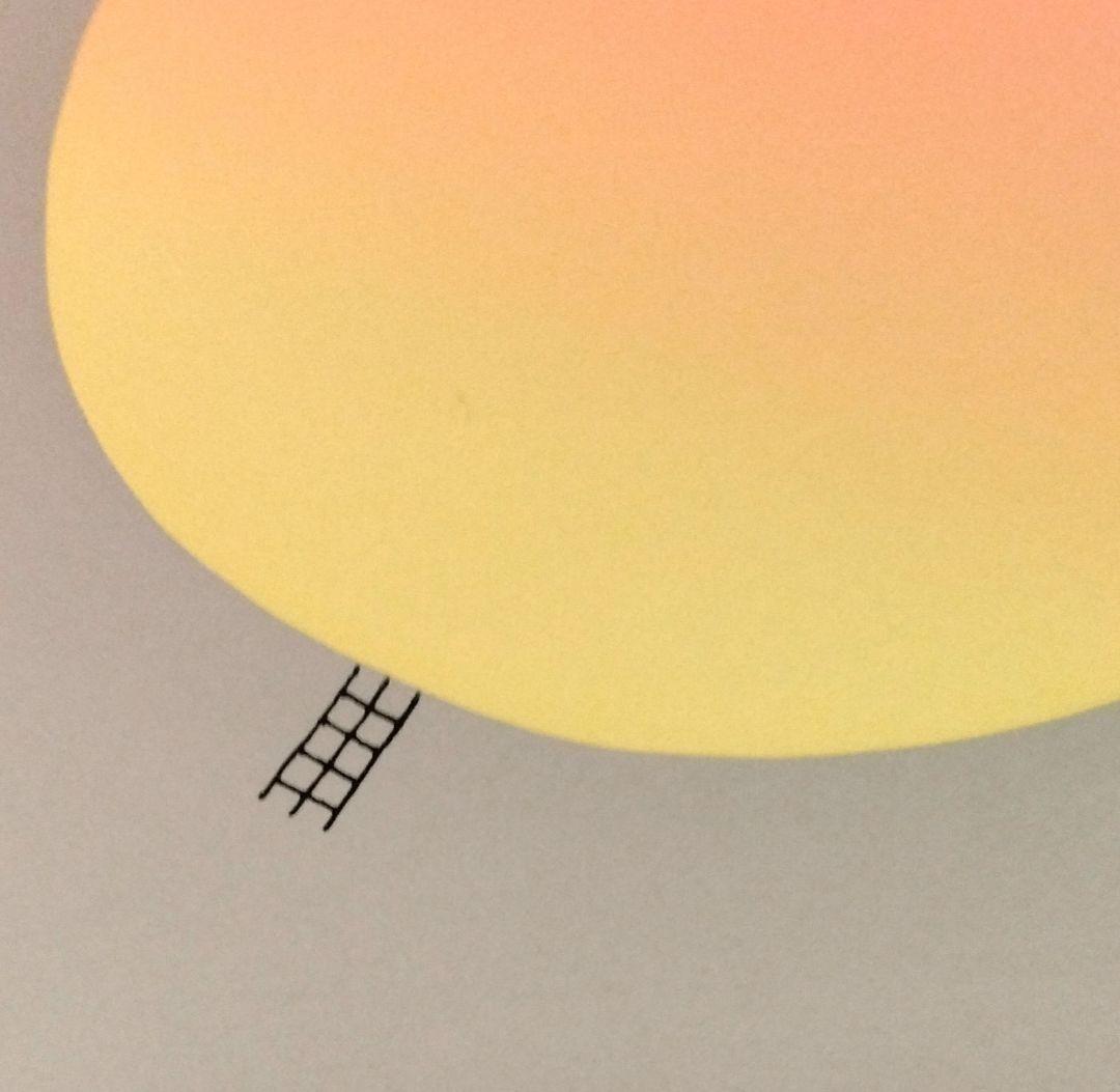 ☆ 元永定正 大判シルクスクリーン