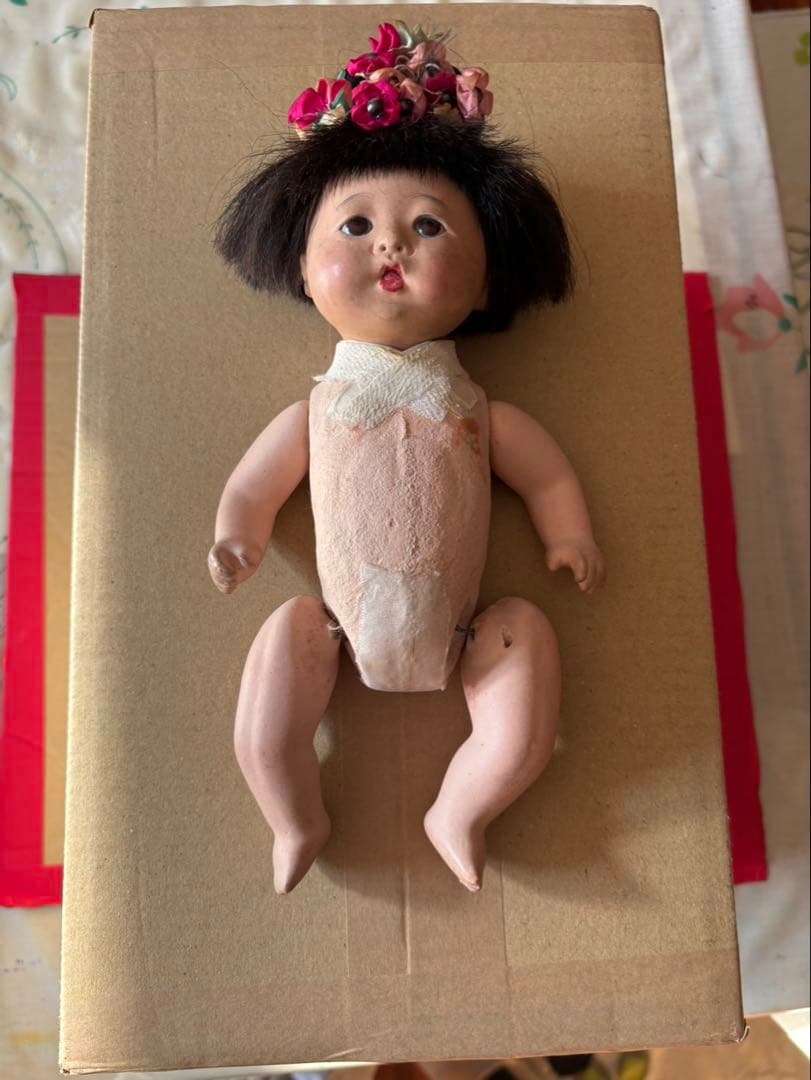 抱き人形 レトロ 和風 着物