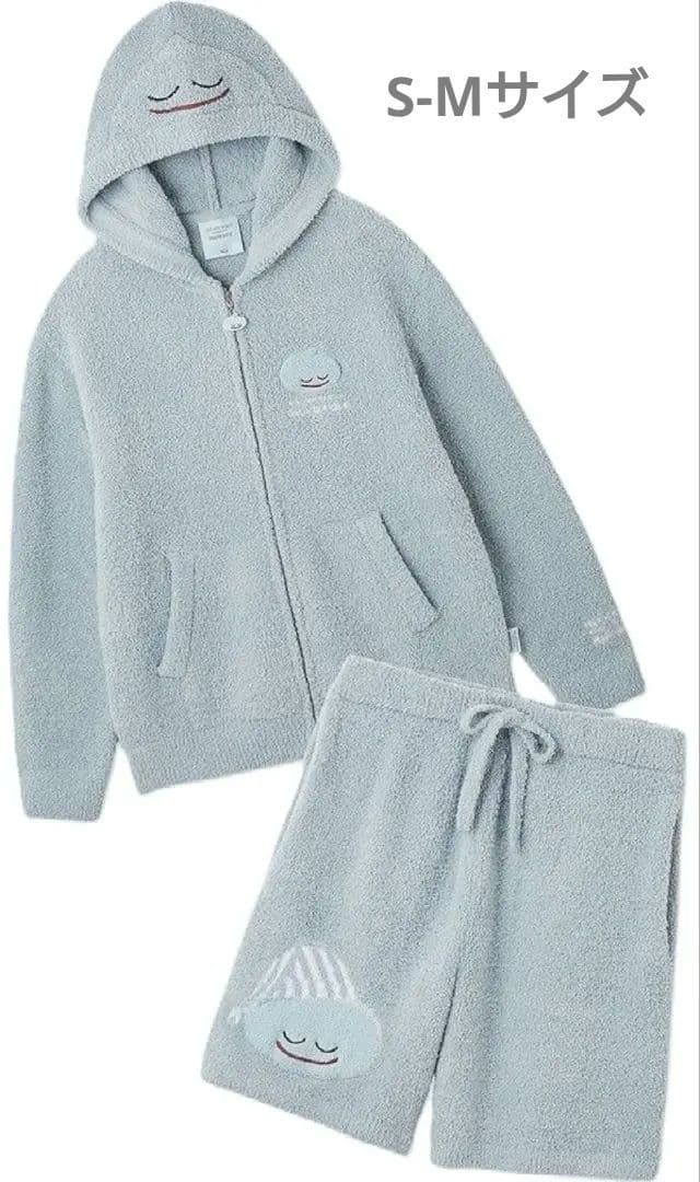 【新品・未使用】ジェラピケ・ドラクエ　パウダースライムパーカ＆ハーフパンツセット