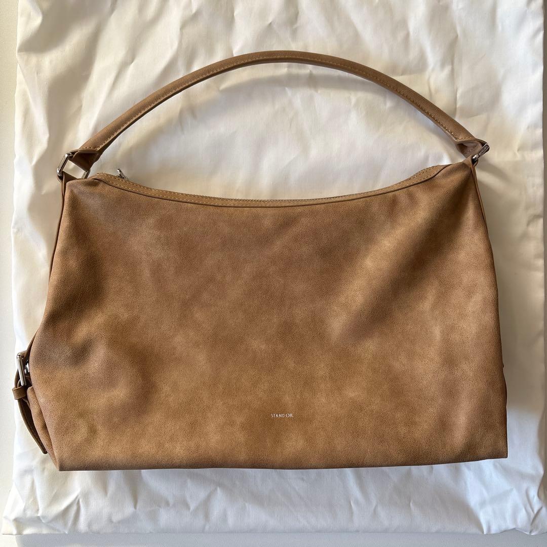 stand oil マッシュバッグ Mushy Bag キャメル
