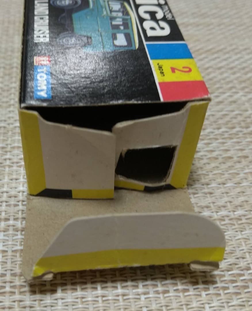 トミカ黒箱 2-2 トヨタランドクルーザー 日本製 当時物