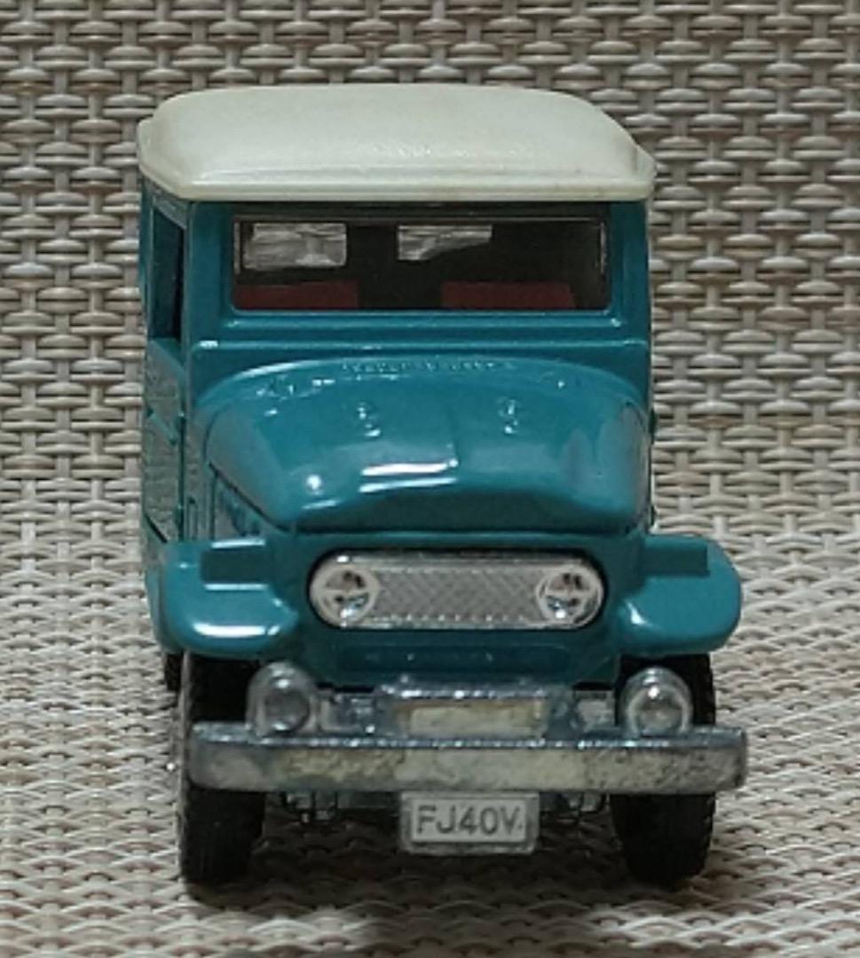 トミカ黒箱 2-2 トヨタランドクルーザー 日本製 当時物