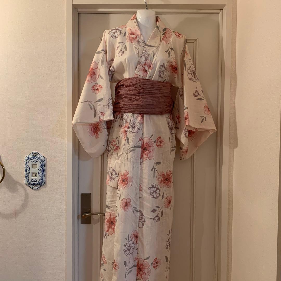 DITA　2025　浴衣　桜梅桃李　５点セット　美品