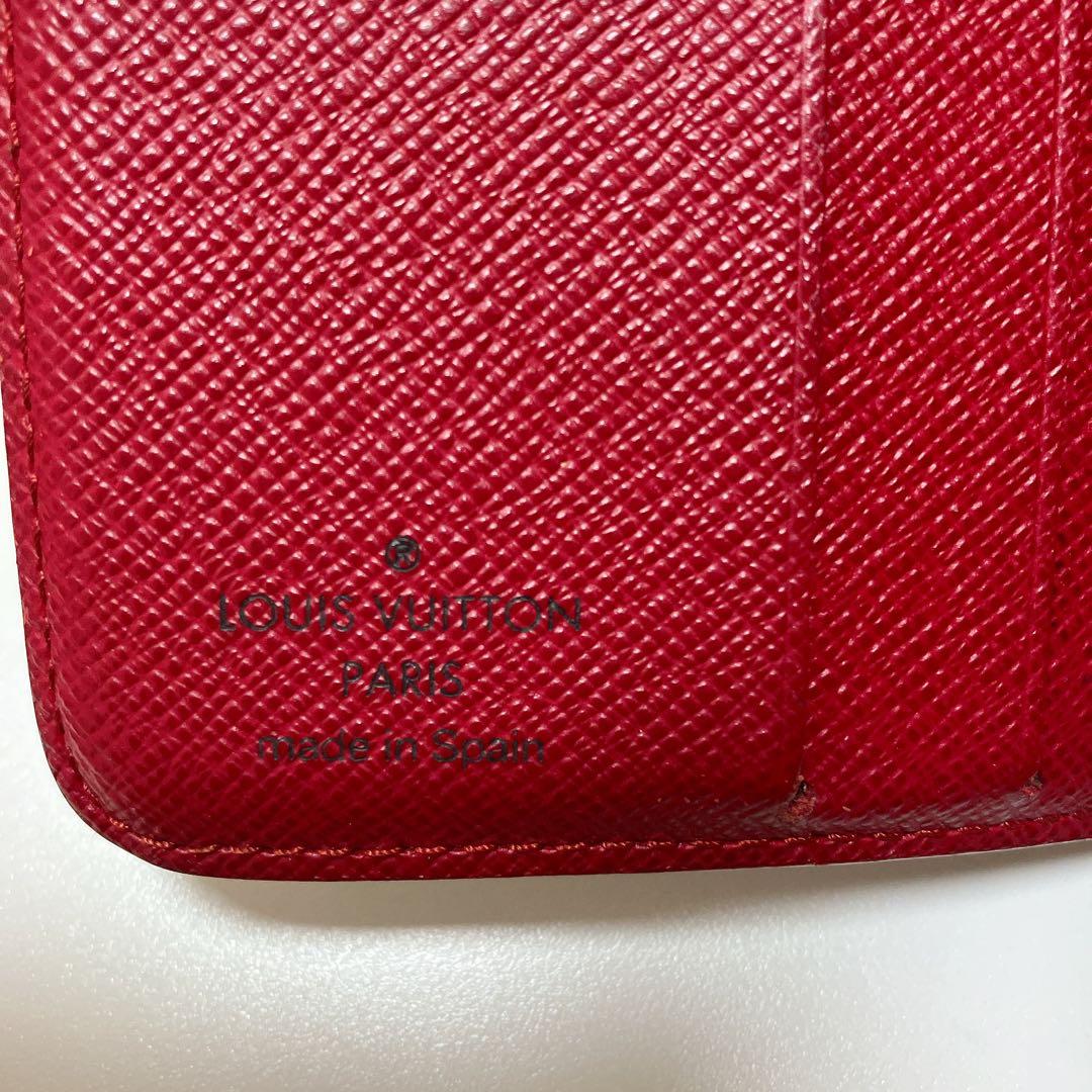 ルイヴィトン モノグラム コンパクトジップ 村上隆 チェリー 折り財布