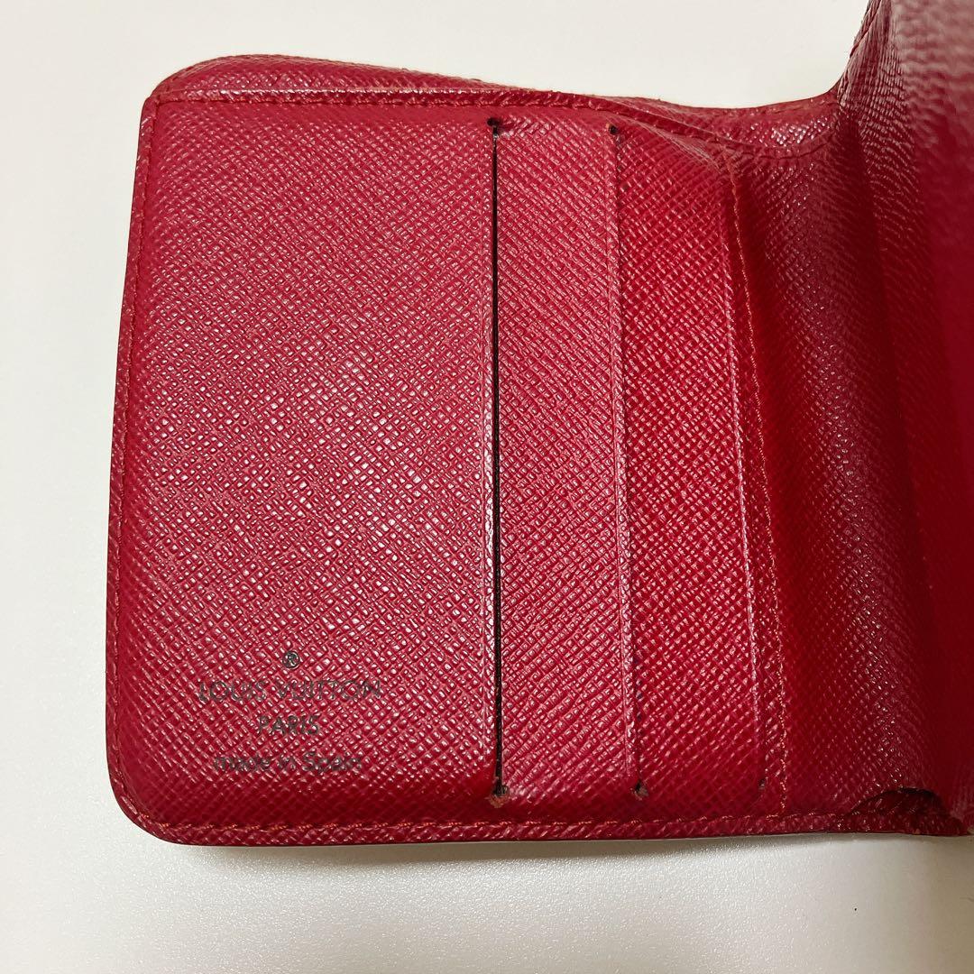 ルイヴィトン モノグラム コンパクトジップ 村上隆 チェリー 折り財布