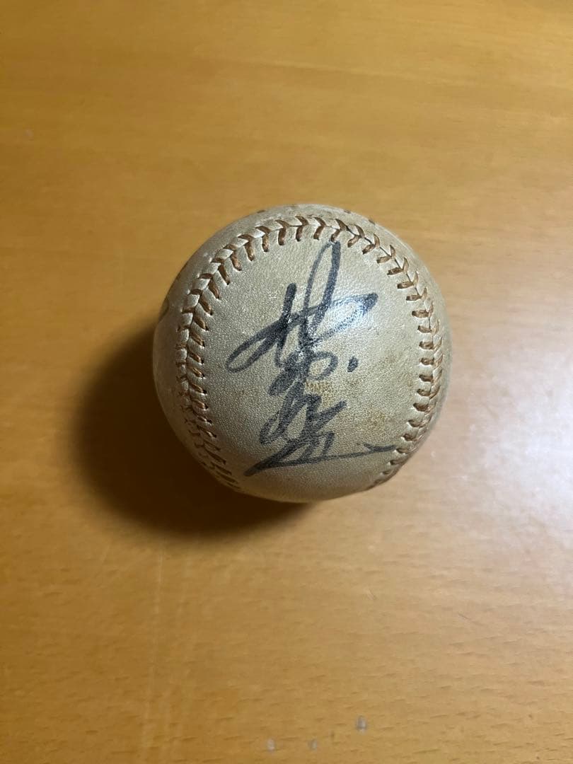 サイン入り野球ボール　野村克也　杉浦忠　鶴岡一人　広瀬叔功　南海ホークス