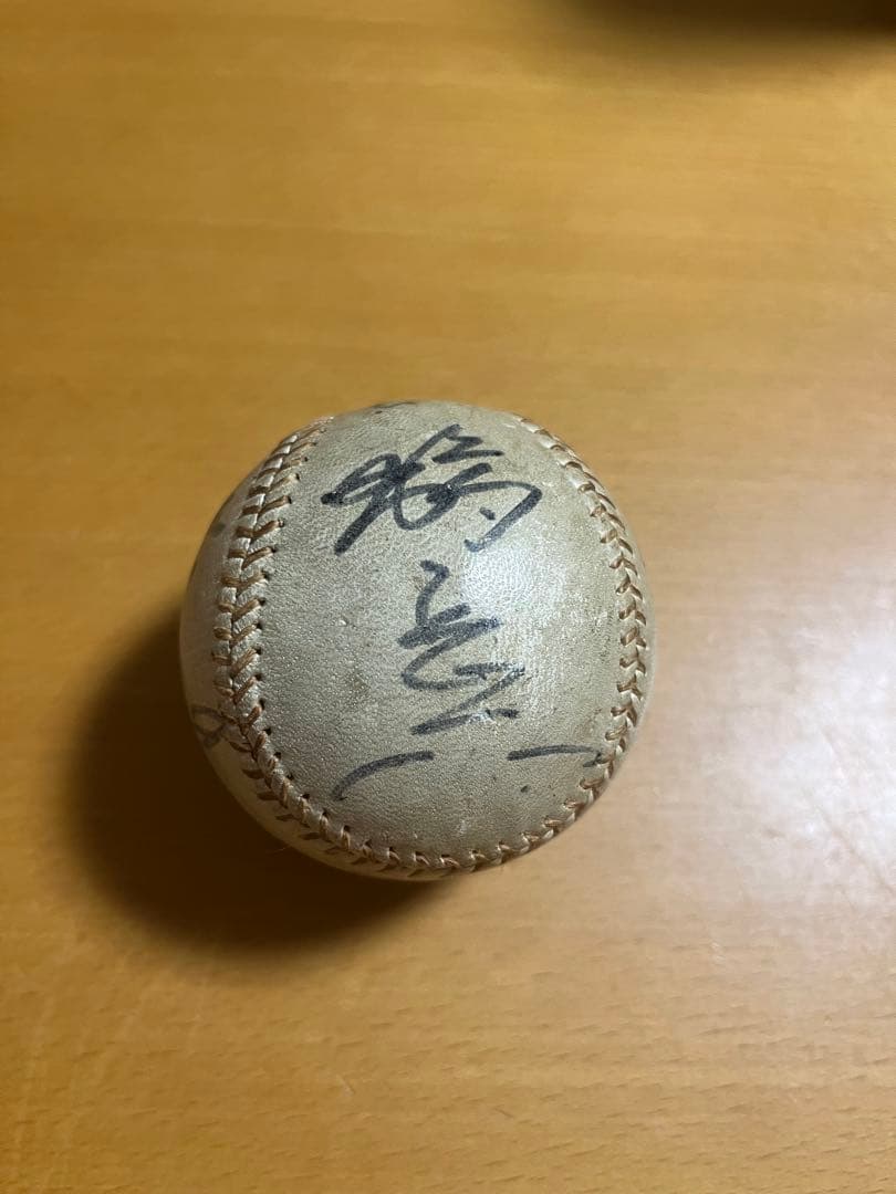 サイン入り野球ボール　野村克也　杉浦忠　鶴岡一人　広瀬叔功　南海ホークス