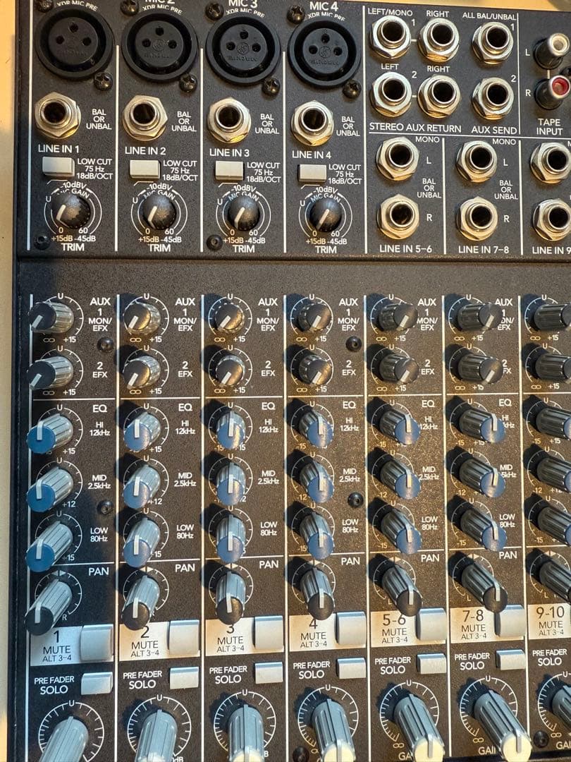 美品 MACKIE 1202-VLZ PRO アナログミキサー 12チャンネル