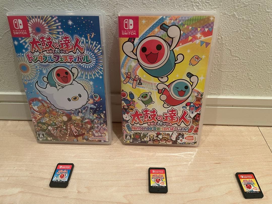 太鼓の達人 Nintendo Switch 3本セット