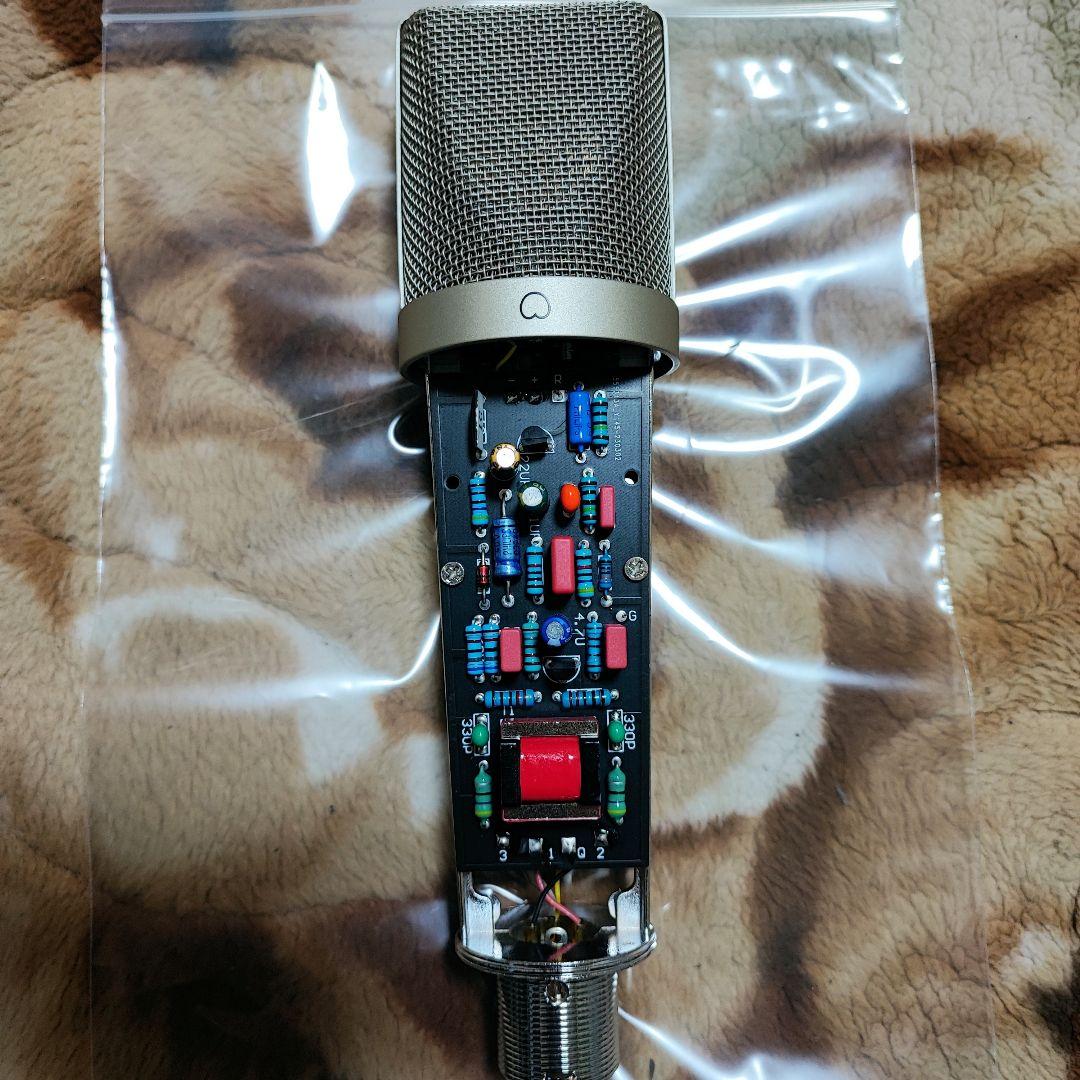 このジリン 新品 自作 Neumann U87ai 1:1クローンモデル