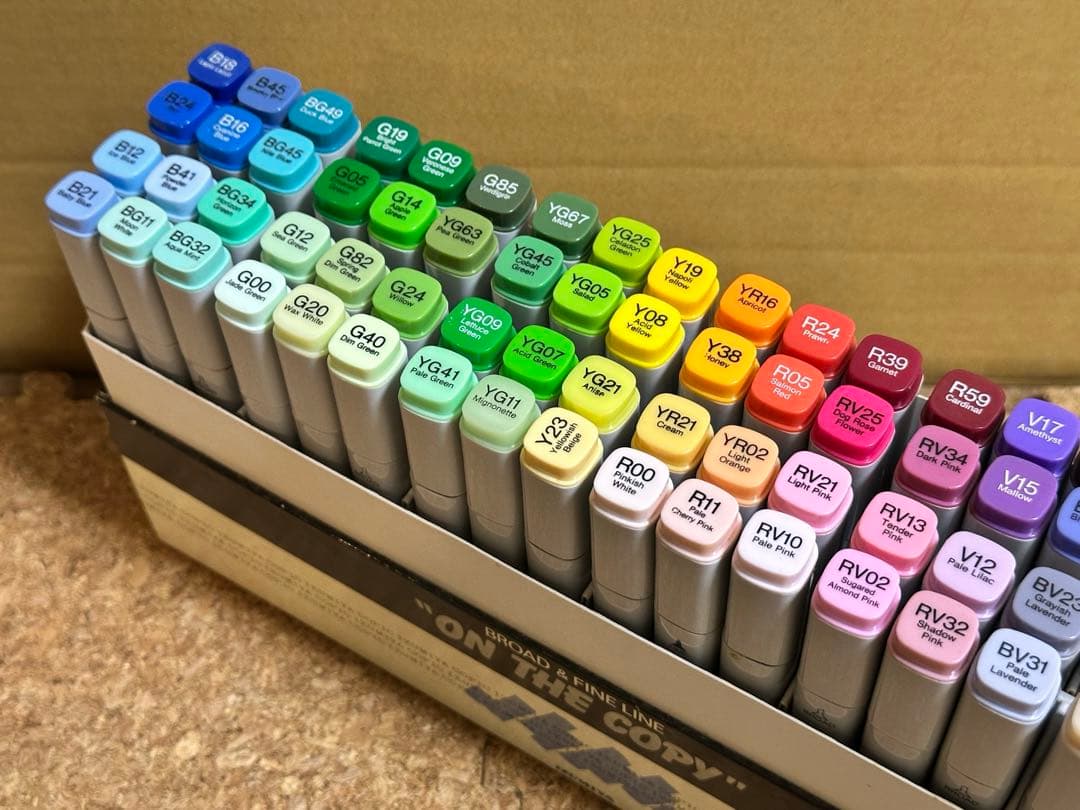 コピック　クラシック　72色セット×2 144色セット
