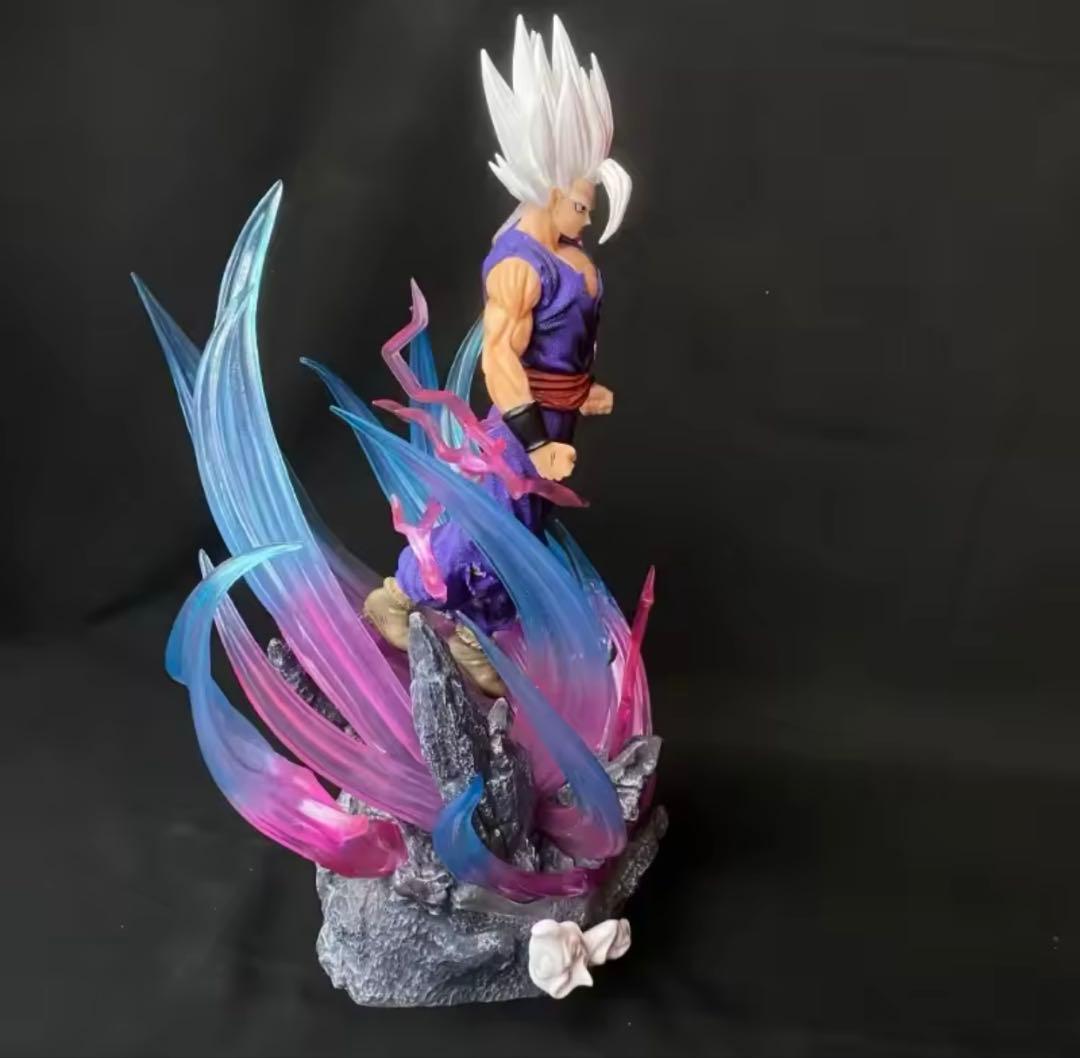 孫悟飯ビースト LED台座付き ガレージキッド フィギュア（差し替え頭3種）