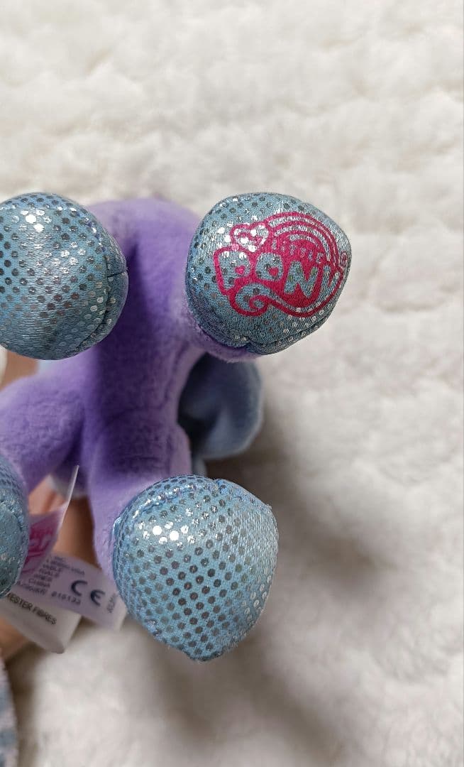 マイリトルポニー　プリンセスルナ　初期　希少　ぬいぐるみ　紫