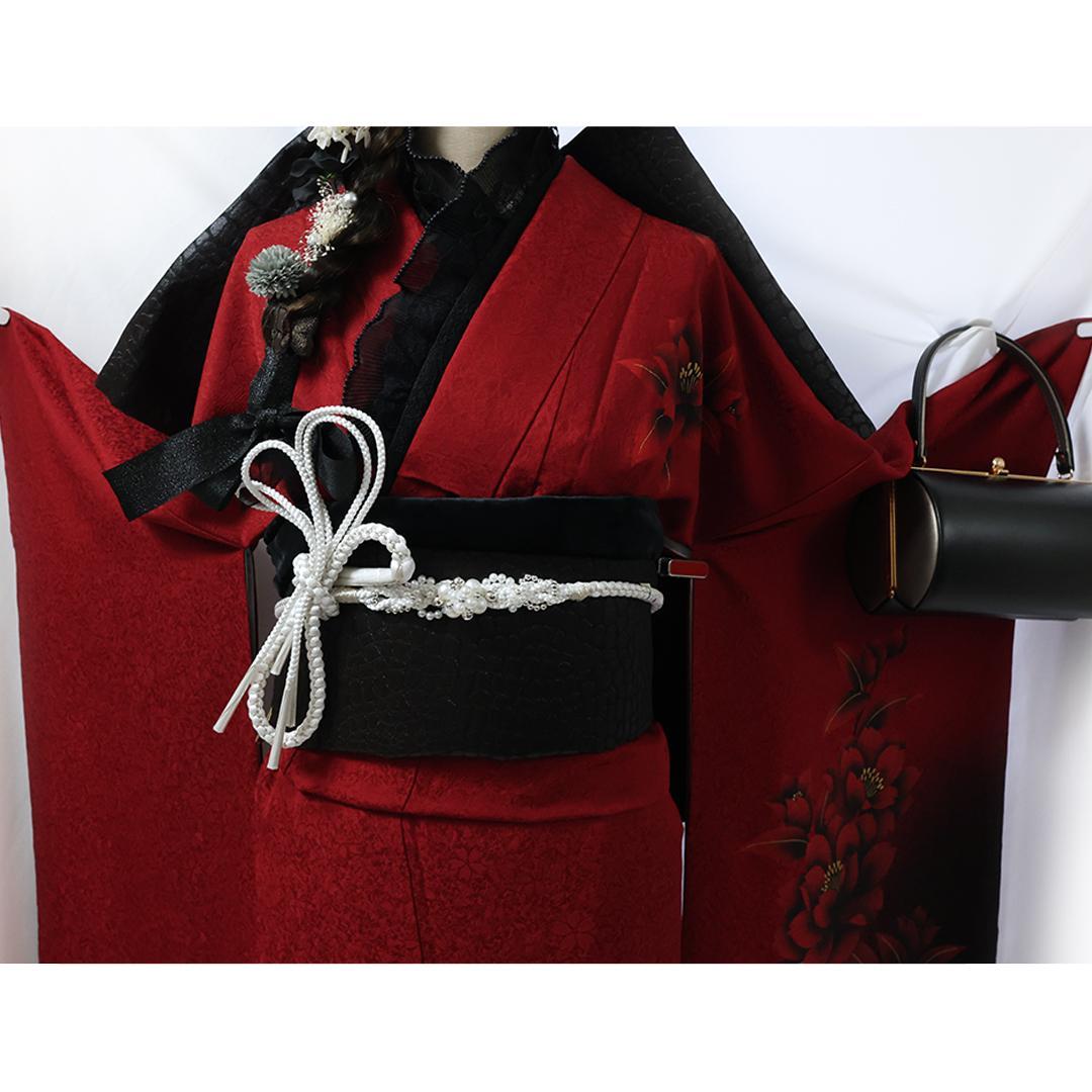 【2026年成人式まだ間に合います】振袖セット167.5cm◆フルセットrS43