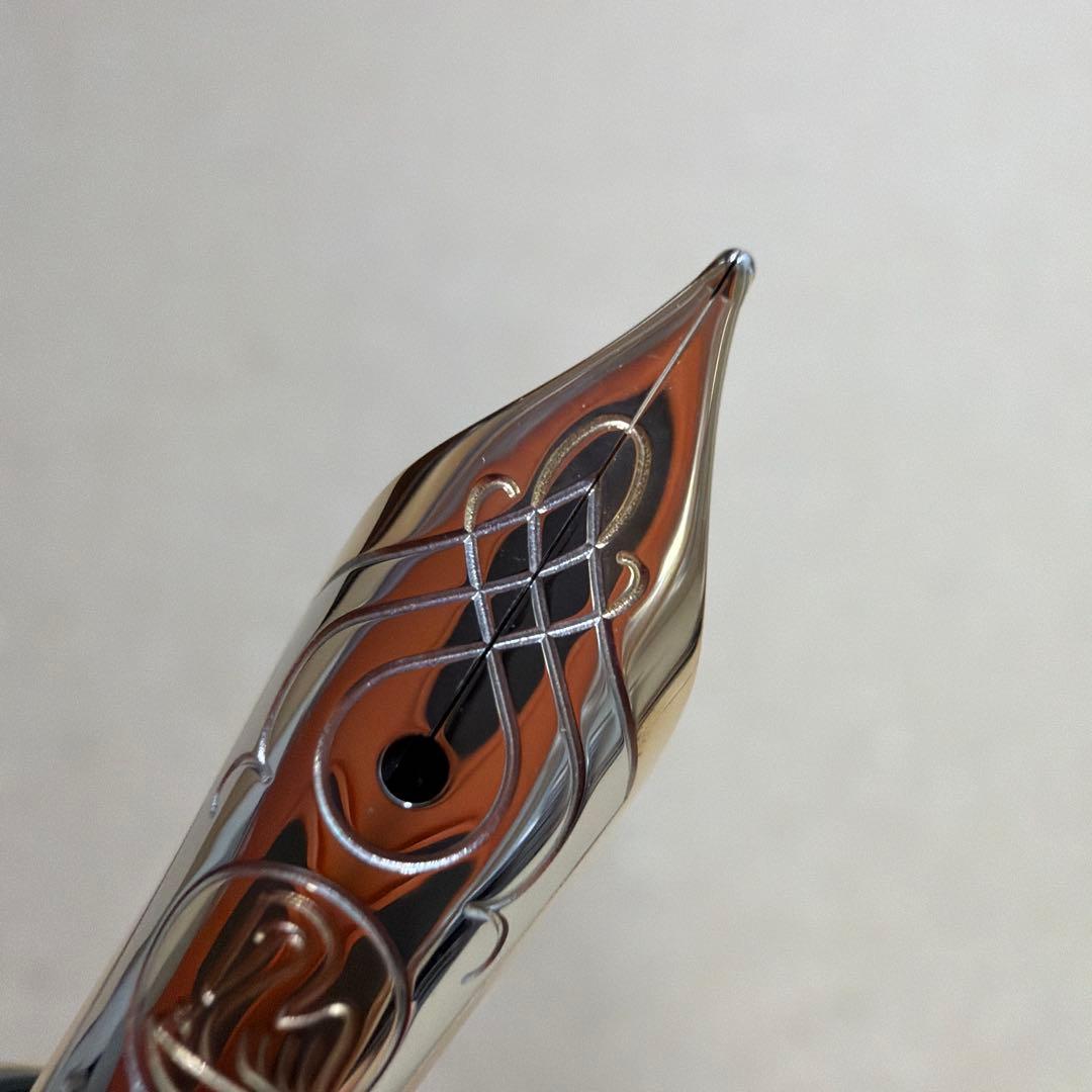 新品 Pelikan ペリカン 万年筆 スーベレーン M600 青縞 EF