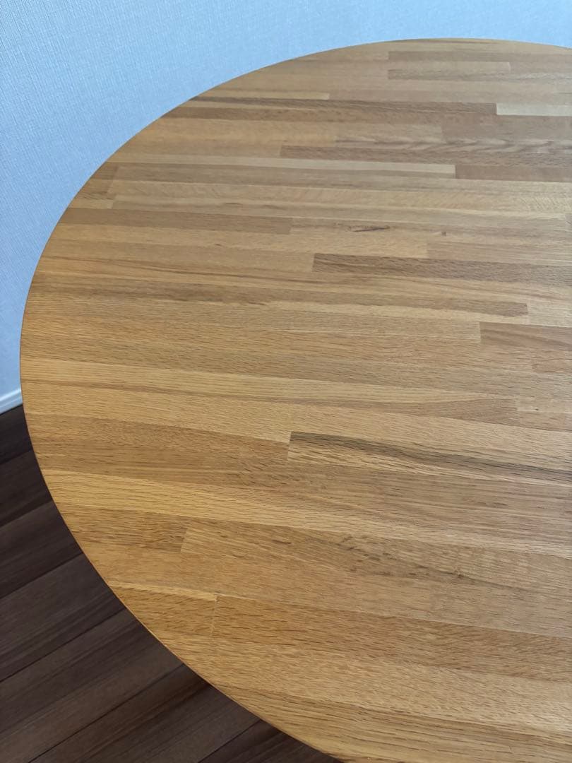 匠工芸 yamanami YT2 オーク材 円形 丸ダイニングテーブル