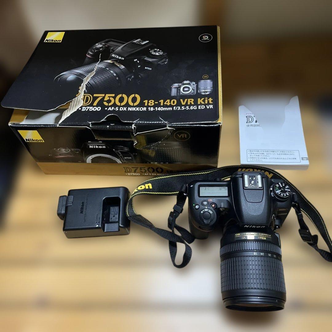 Nikon D7500 18-140 VR Kit 一眼レフ