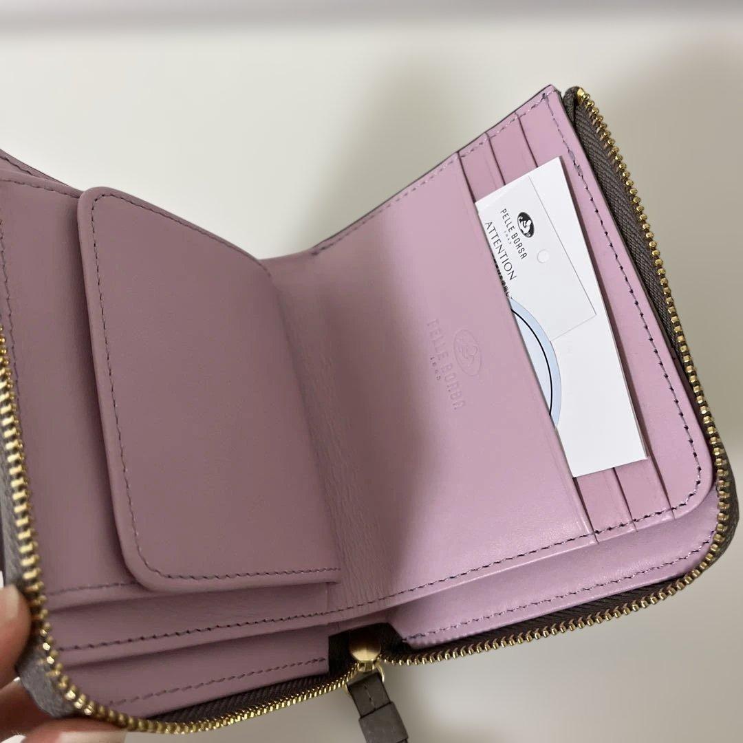 PELLE BORSA 二つ折り財布