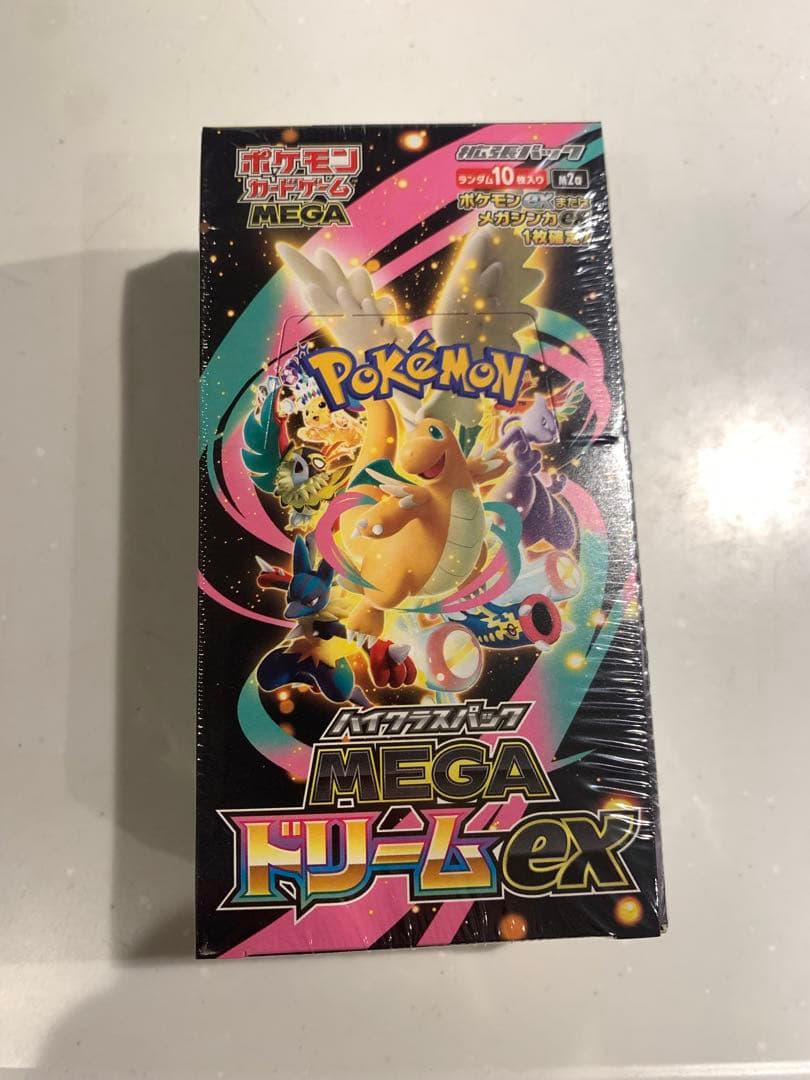 ポケモンカードゲーム MEGA ドリームEX 1boxシュリンク付き