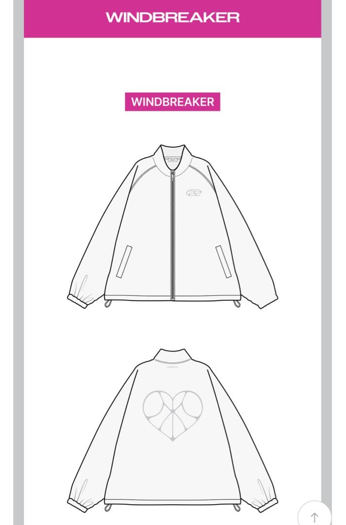 NMIXX ウィンドブレーカー ポスター MIXXLAB ファンコン