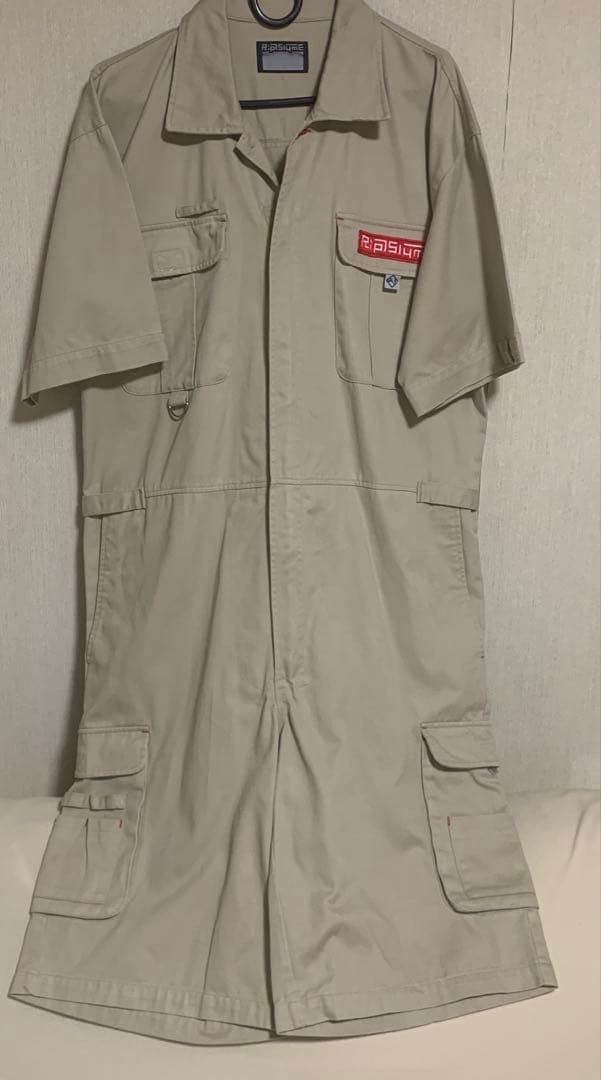 リップスライム　RIP SLYME つなぎ　ベージュ