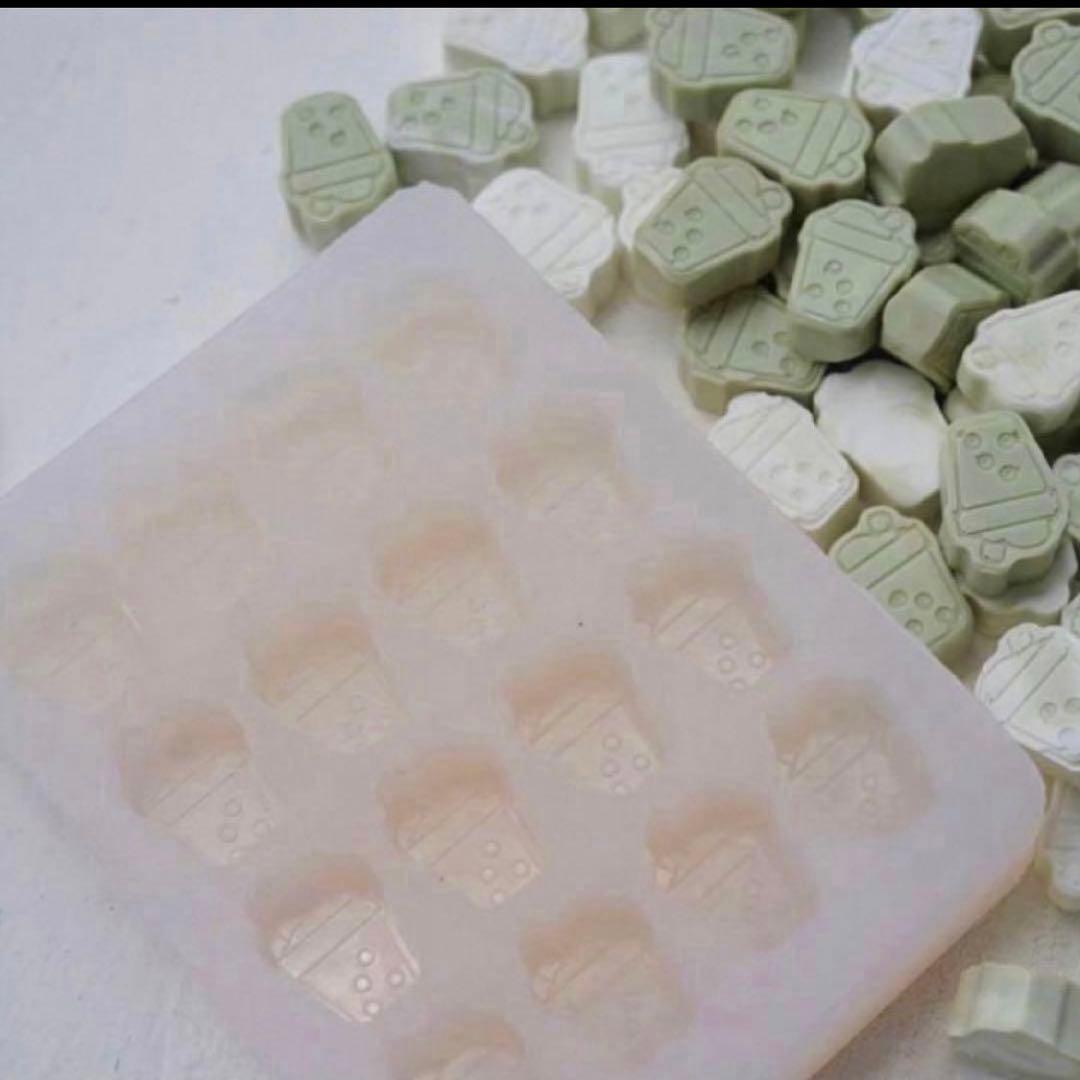 シーリングスタンプ用ワックス シリコンモールドアジサイ型