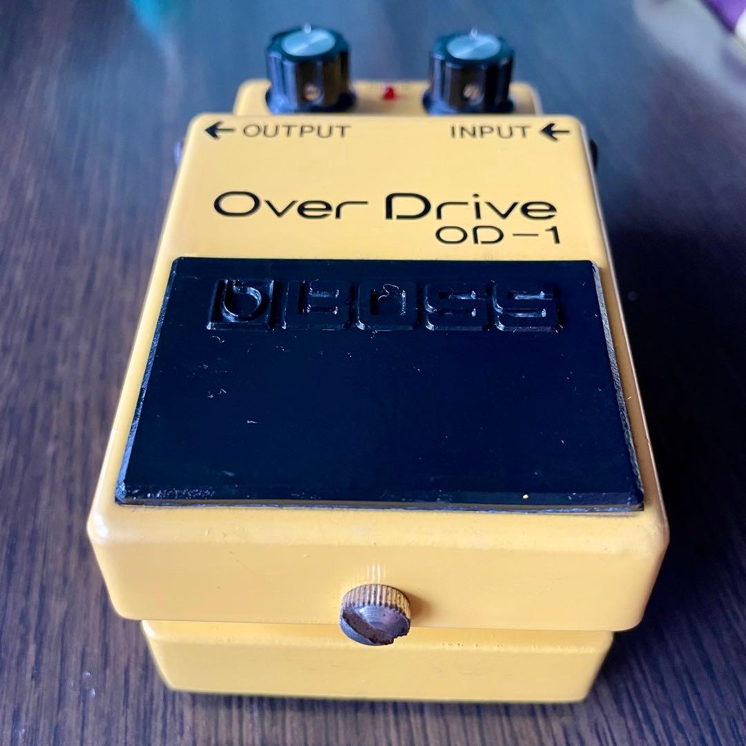 BOSS Over Drive OD-1 美品　1979年 銀ネジ　レイセオン
