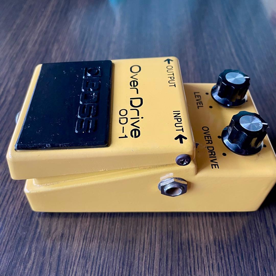 BOSS Over Drive OD-1 美品　1979年 銀ネジ　レイセオン