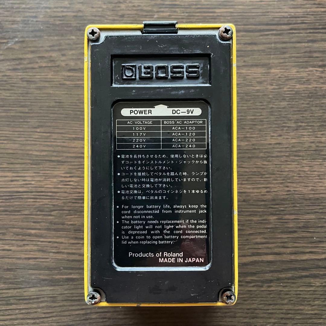 BOSS Over Drive OD-1 美品　1979年 銀ネジ　レイセオン