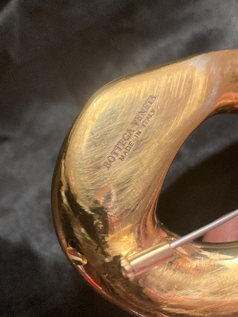 BOTTEGA VENETA ボッテガヴェネタ ブローチ ag925 スクエア