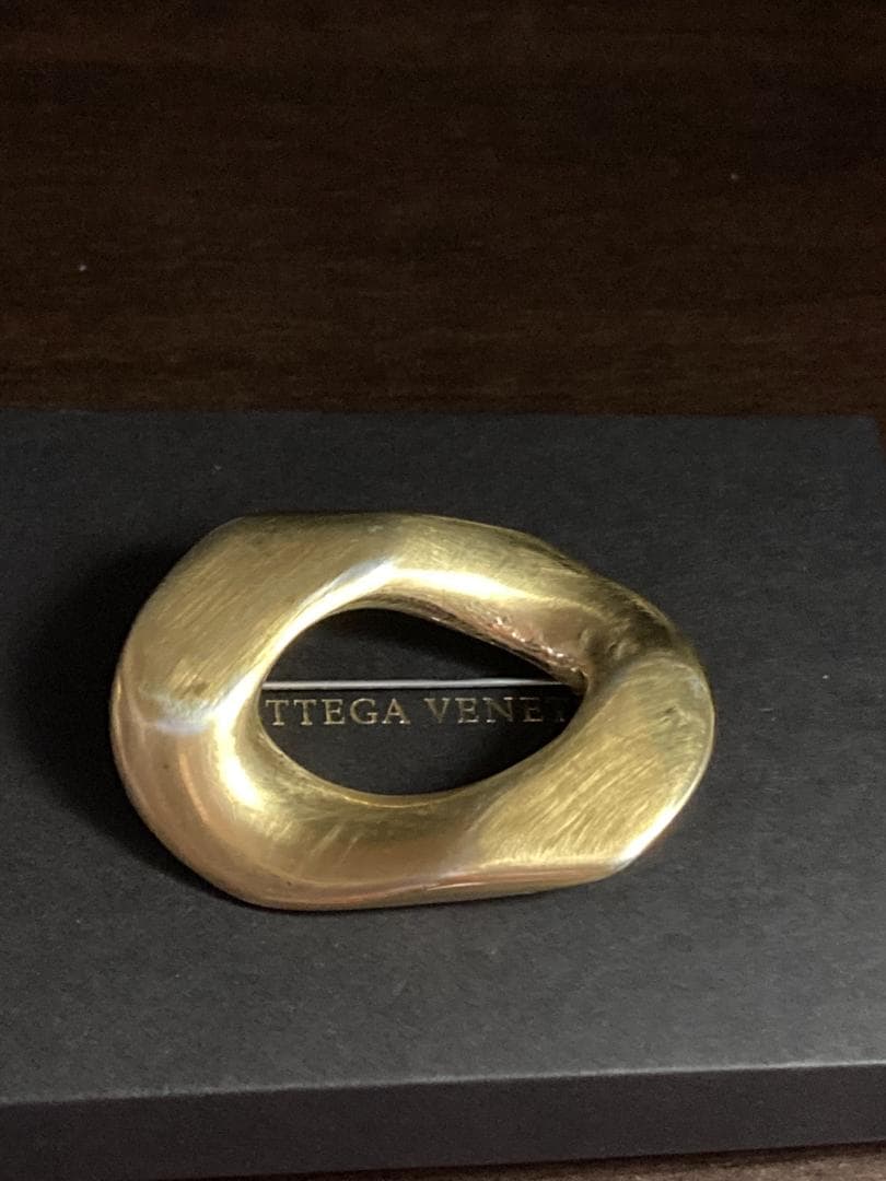 BOTTEGA VENETA ボッテガヴェネタ ブローチ ag925 スクエア