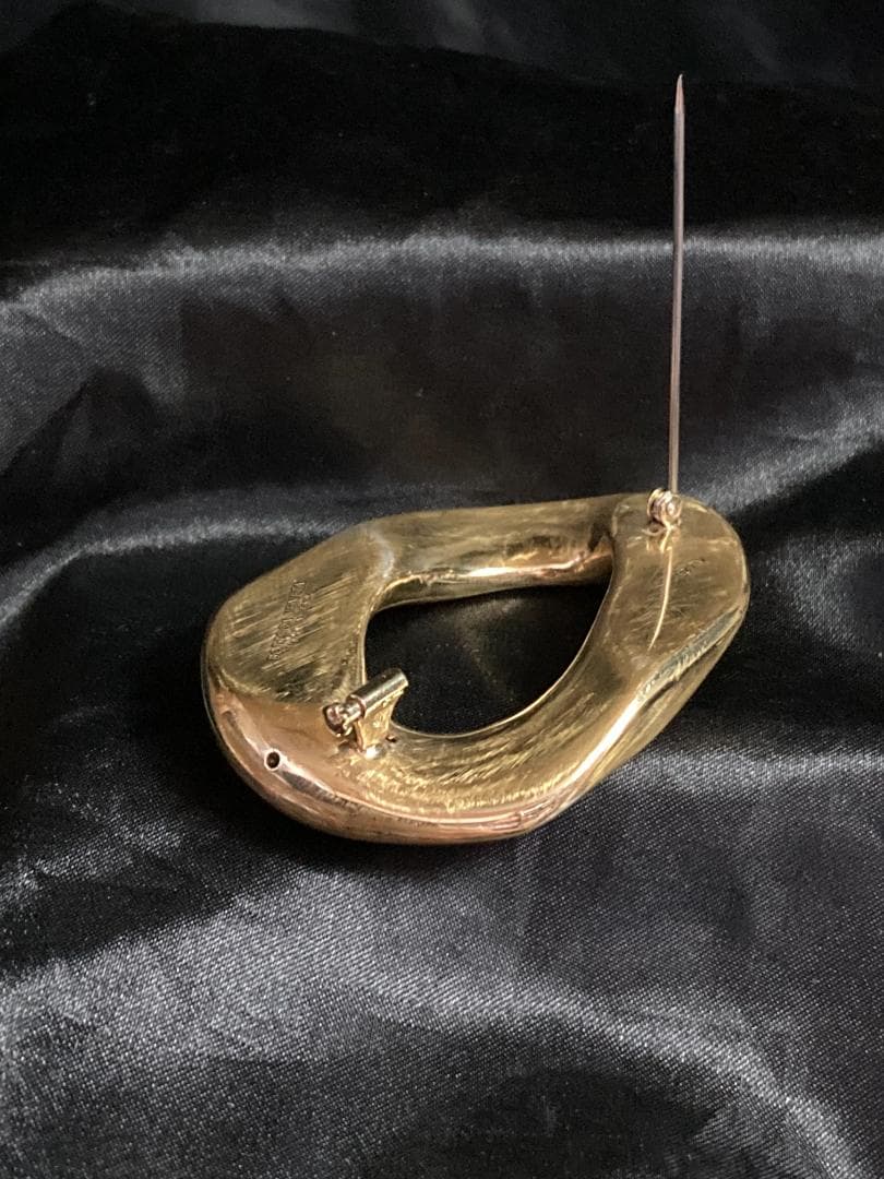 BOTTEGA VENETA ボッテガヴェネタ ブローチ ag925 スクエア