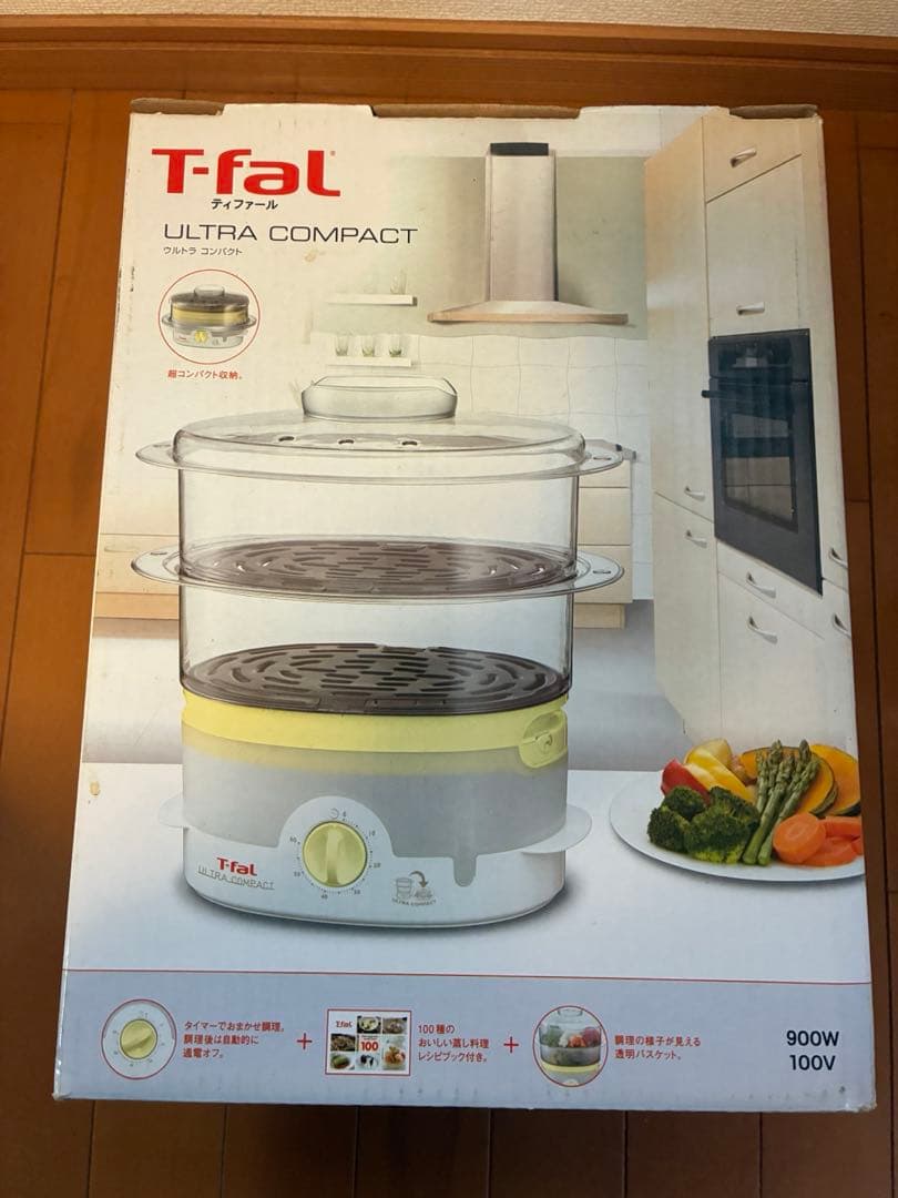 T-falティファール　スチームクッカーウルトラコンパクト VC100571