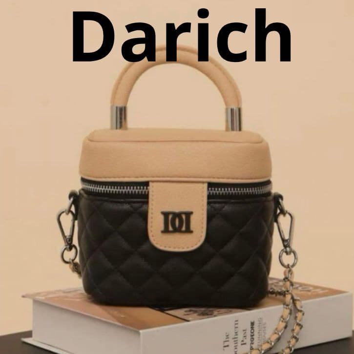 ダーリッチ キャビアスキンスクエアミニバッグ 【完売品】Darich