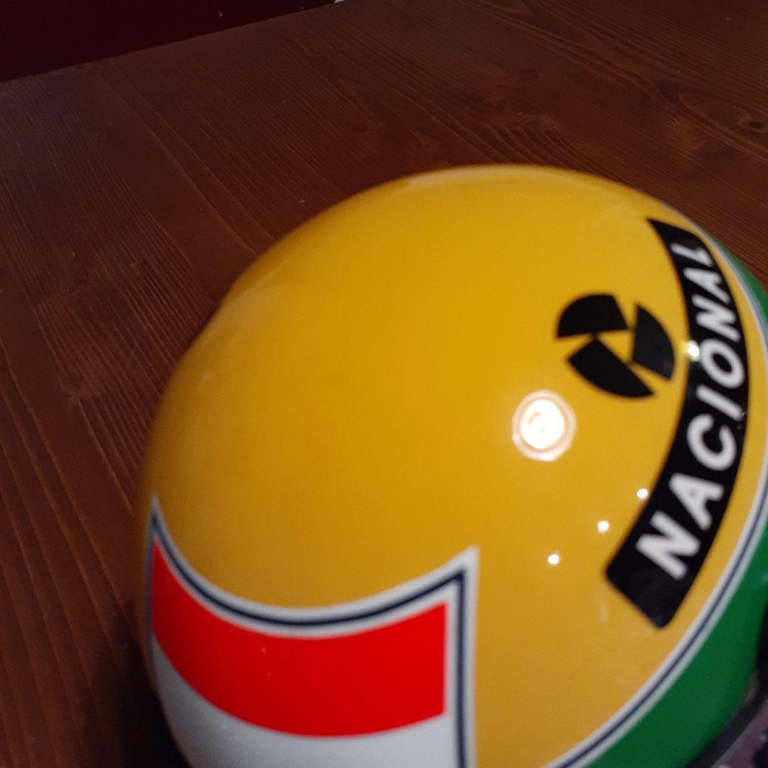 希少　マクラーレンホンダ　アイルトンセナ1/2サイズヘルメット　中古品/箱なし