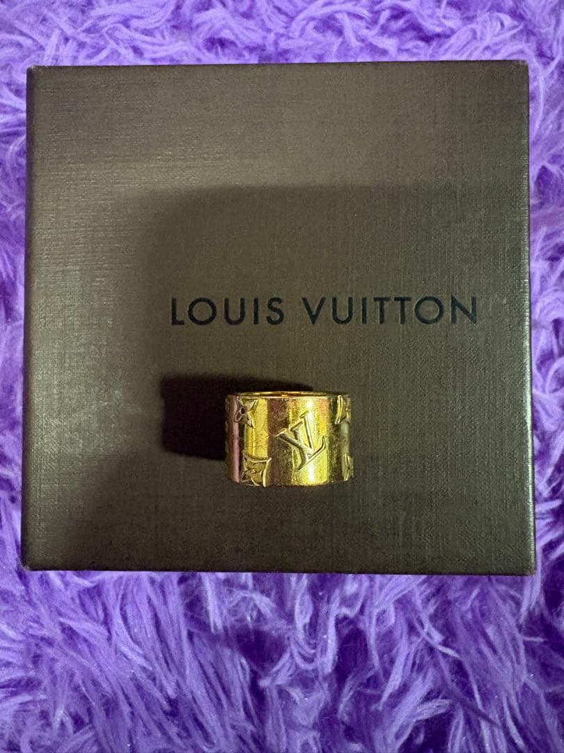 【希少品】LOUIS VUITTONルイ ヴィトン指輪リング12号★M68387