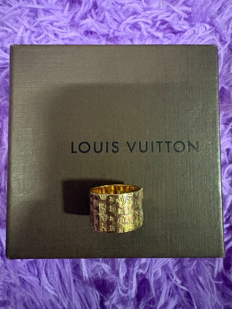 【希少品】LOUIS VUITTONルイ ヴィトン指輪リング12号★M68387