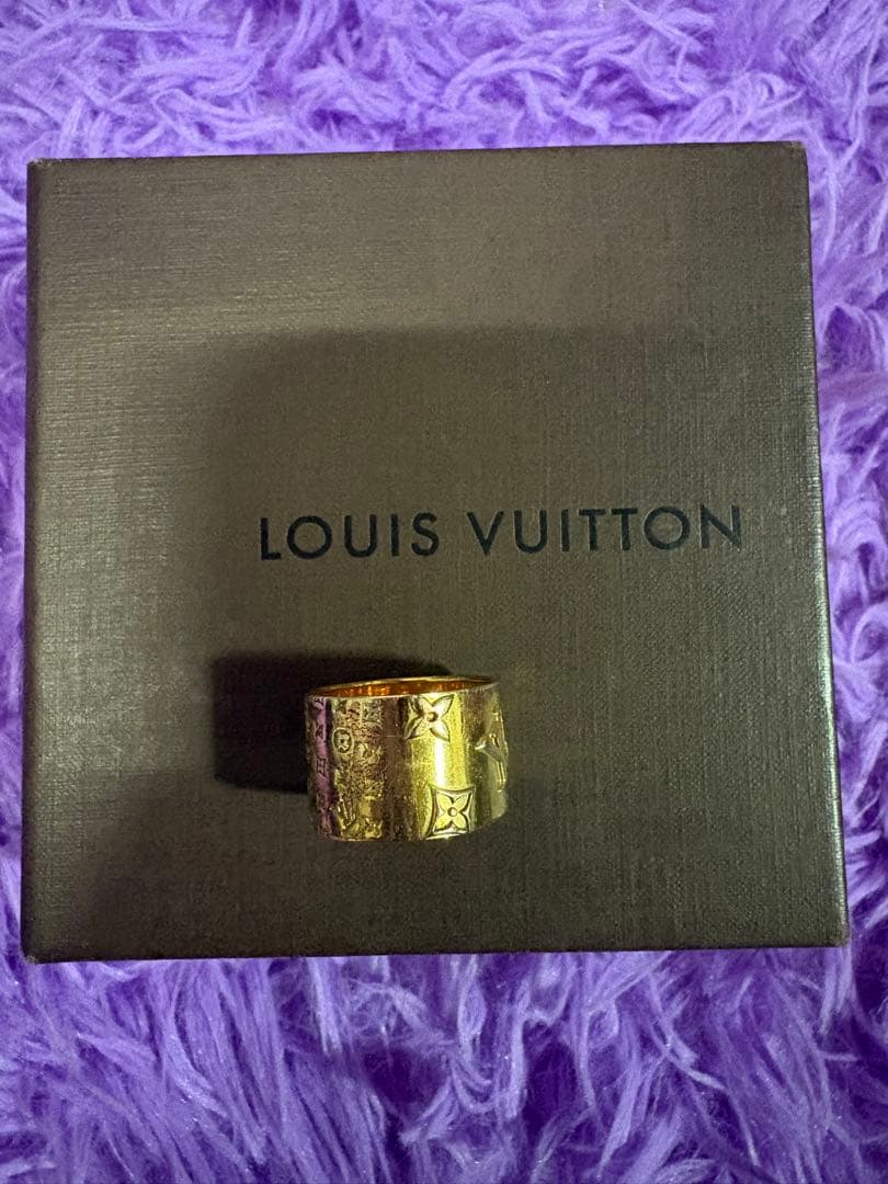 【希少品】LOUIS VUITTONルイ ヴィトン指輪リング12号★M68387