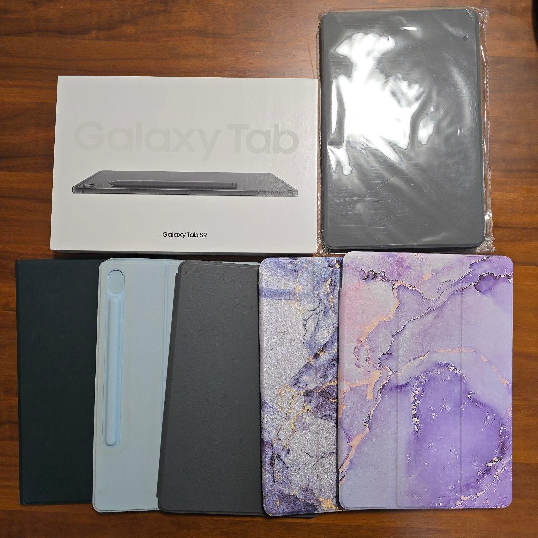 Galaxy Tab S9 11インチ128GB本体とカバーセット