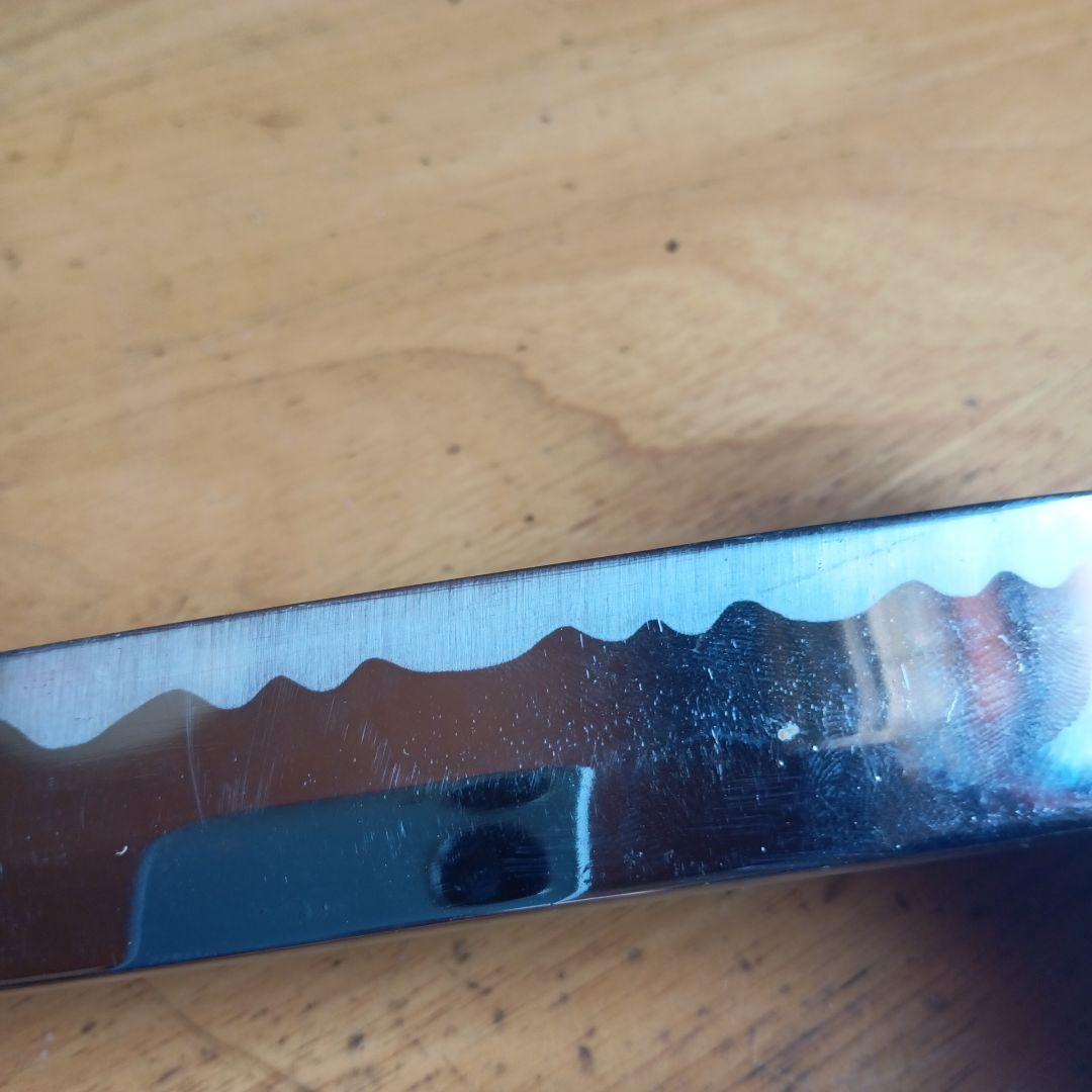 日本刀セット（黒と茶色の柄）