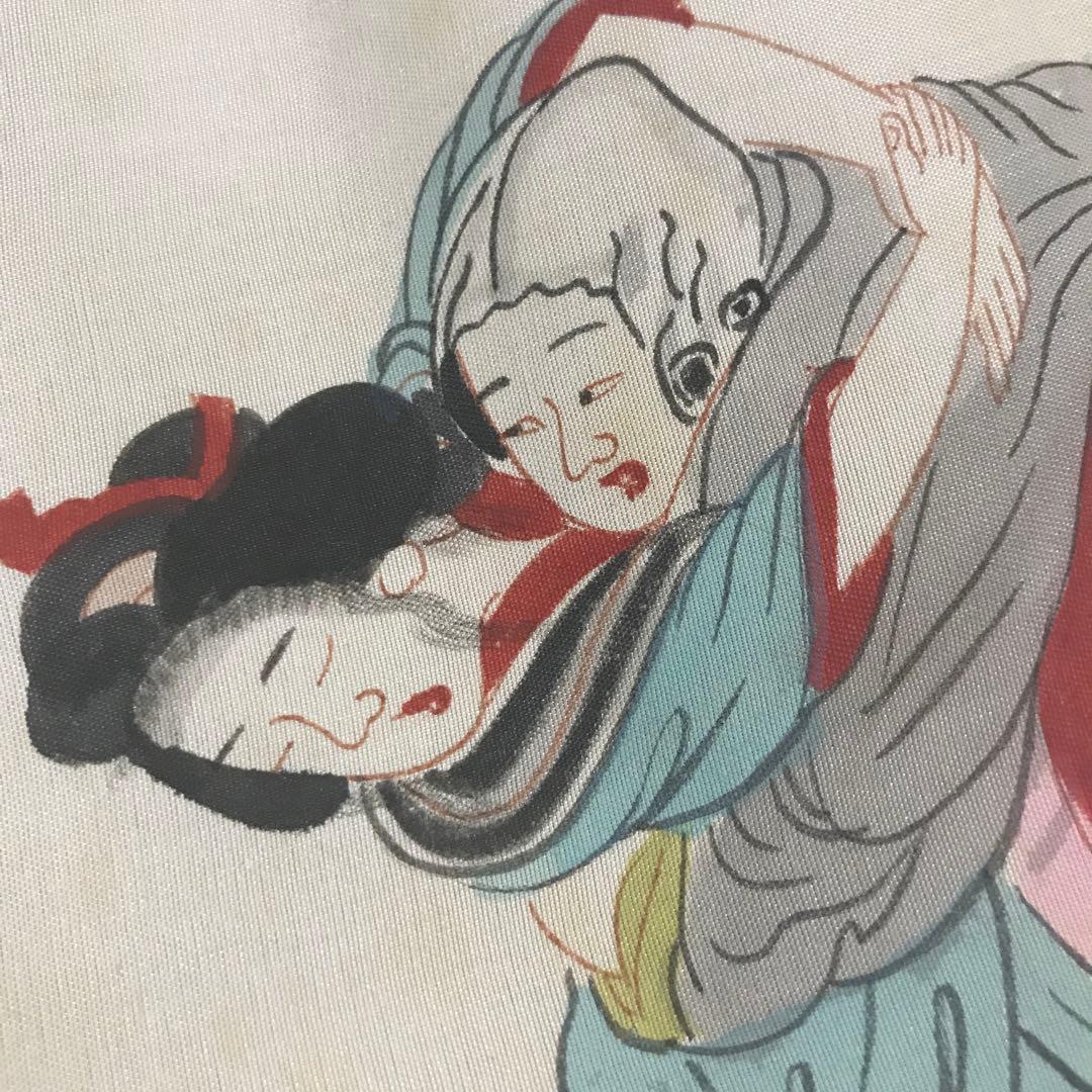 【再値下げ】春画　布製手書き　１２画像
