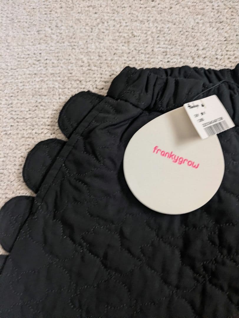 frankygrow フランキーグロウ くま柄キルティングパンツ