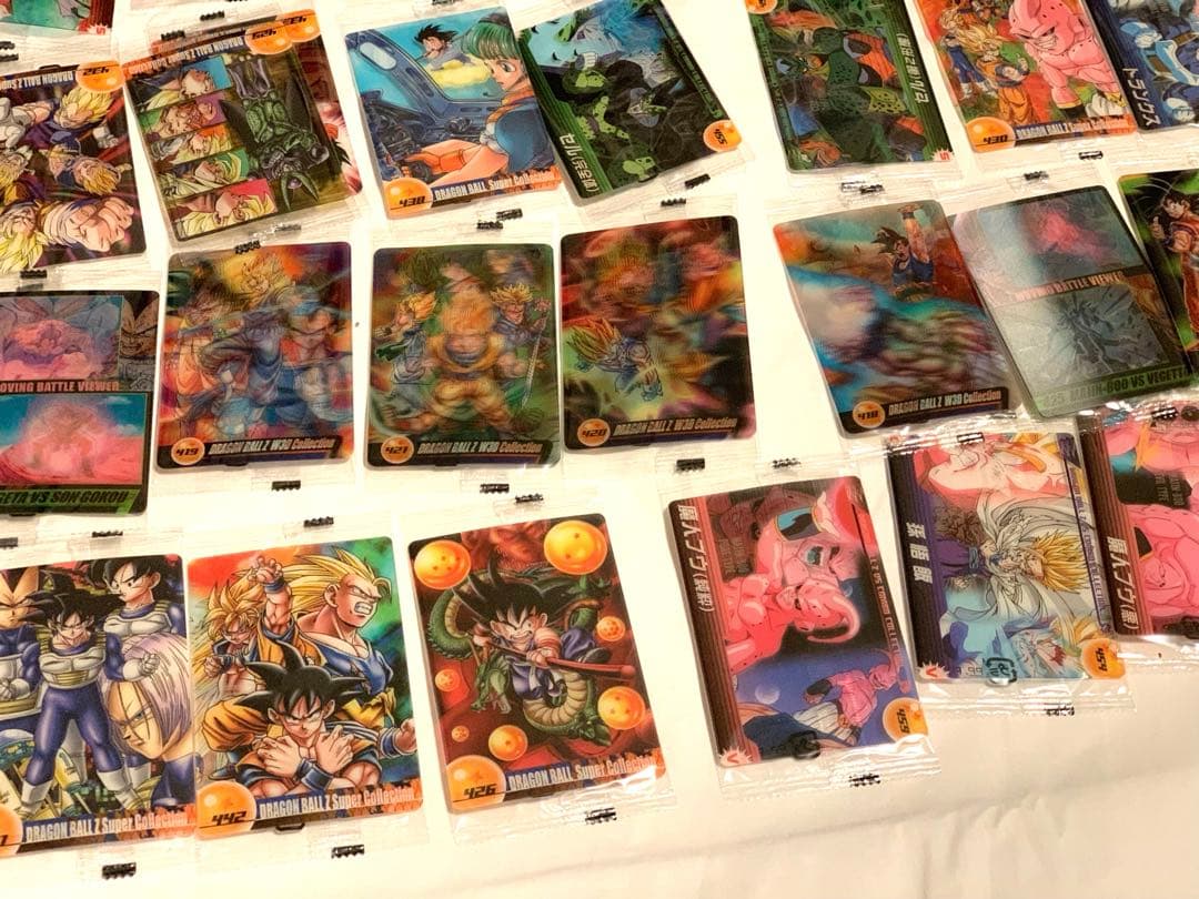 ドラゴンボール ウエハース カード クリアと3D