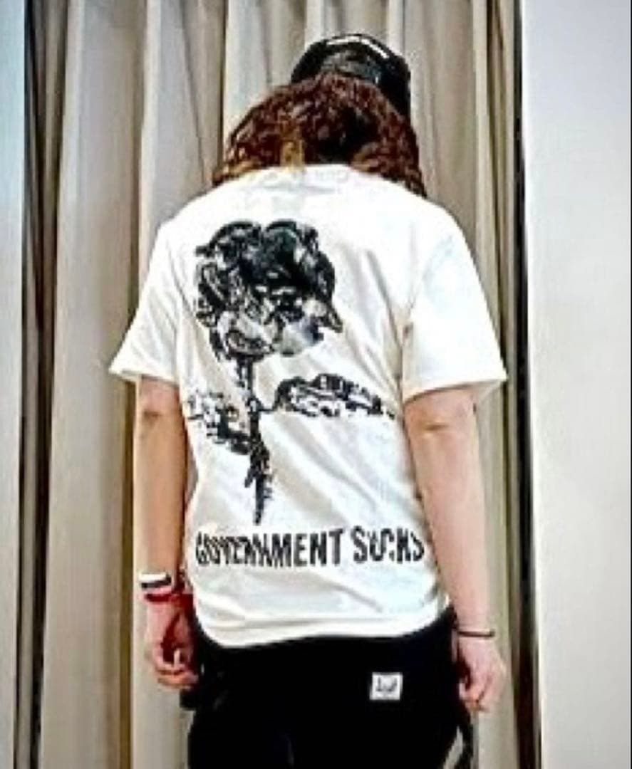 ヒステリックグラマー SDGS VICIOUS Tシャツ white